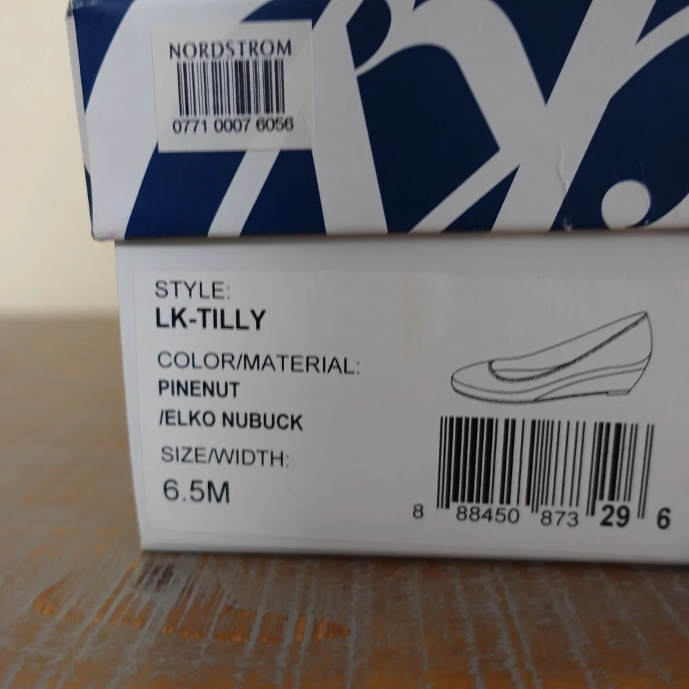 Lucky Brand Tilly Nubuck Espadrille Wedges - Picture 9 of 9